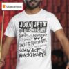 Joan Jett And The Blackhearts Punk Logo T Shirt