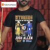 Josh Allen Forever In The Rafters Wyoming Cowboys Buffalo Bills T Shirt