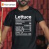 Lettuce Costume Nutrition Facts Lettuce T Shirt