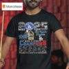 Los Angeles Dodgers World Series Champions Thank You For The Memories Signatures T Shirt