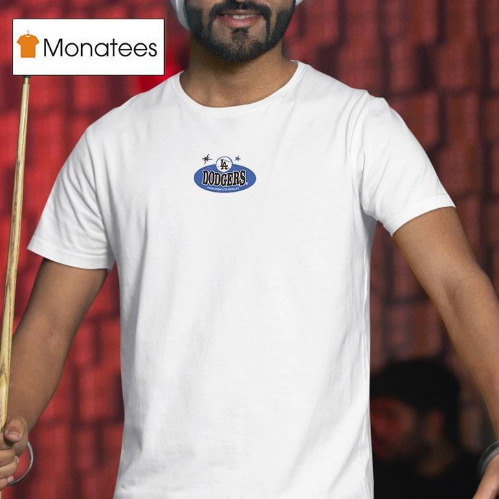 Los Angeles Dodgers Ice Cream Parlor Foundation Dulce De Leche Sided T Shirt Los Angeles Dodgers Ice Cream Parlor Foundation Dulce De Leche Sided T Shirt