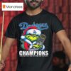 Los Angeles Dodgers X The Grinch World Series Champions T Shirt
