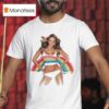 Mariah Carey Rainbow Photo T Shirt