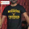 Missouri Thunder Collegiate Proerty Of Bull Riding Team T Shirt