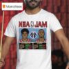 Nba Jam Wizards Johnson And Alex Sarr Players T Shirt
