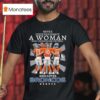 Never Underestimate A Woman Who Understands Football And Loves Denver Broncos Signatures T Shirt