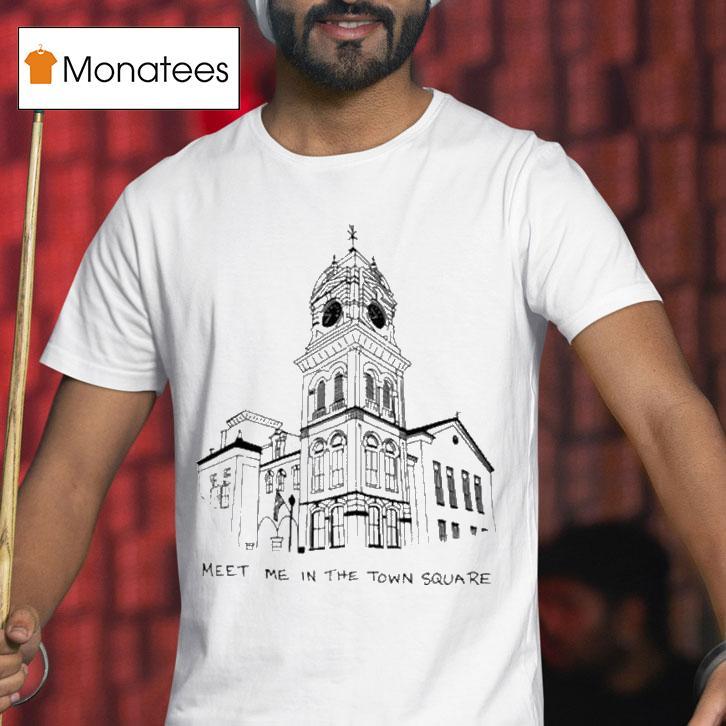 Nina Dobrev Meet Me In The Town Square T Shirt Nina Dobrev Meet Me In The Town Square T Shirt