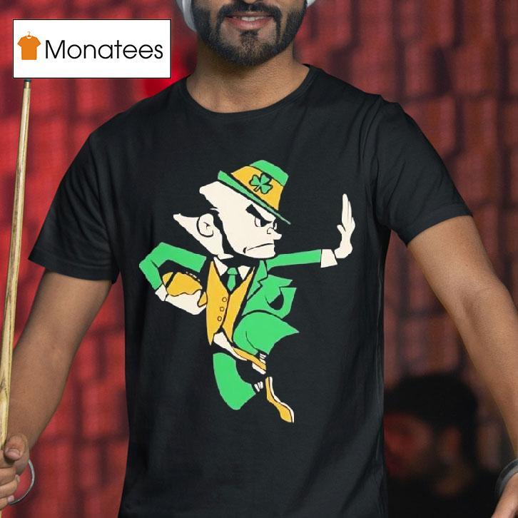Notre Dame Fighting Irish Leprechaun Mascot Classic T Shirt Notre Dame Fighting Irish Leprechaun Mascot Classic T Shirt