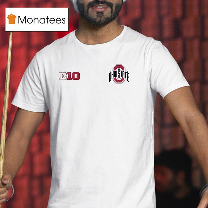 Ohio State Buckeyes Big Ten Logo T Shirt Ohio State Buckeyes Big Ten Logo T Shirt