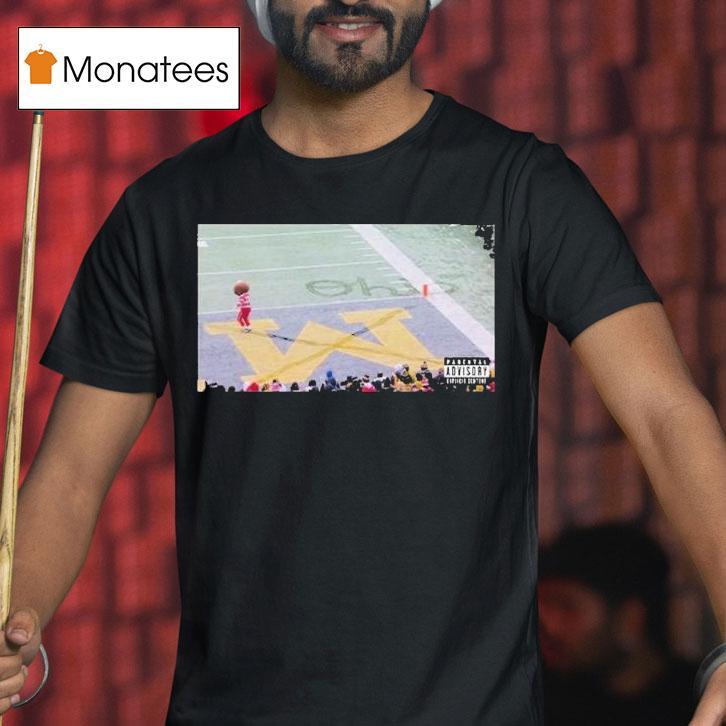 Ohio State Buckeyes Michigan Wolverines Snow Stadium Masco T Shirt Ohio State Buckeyes Michigan Wolverines Snow Stadium Masco T Shirt