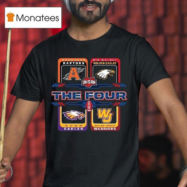 Ohsaa Div Ii Football Semifinals The Four Logo T Shirt Ohsaa Div Ii Football Semifinals The Four Logo T Shirt