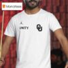 Oklahoma Sooners Unity Coach Brent Wearing T Shirt