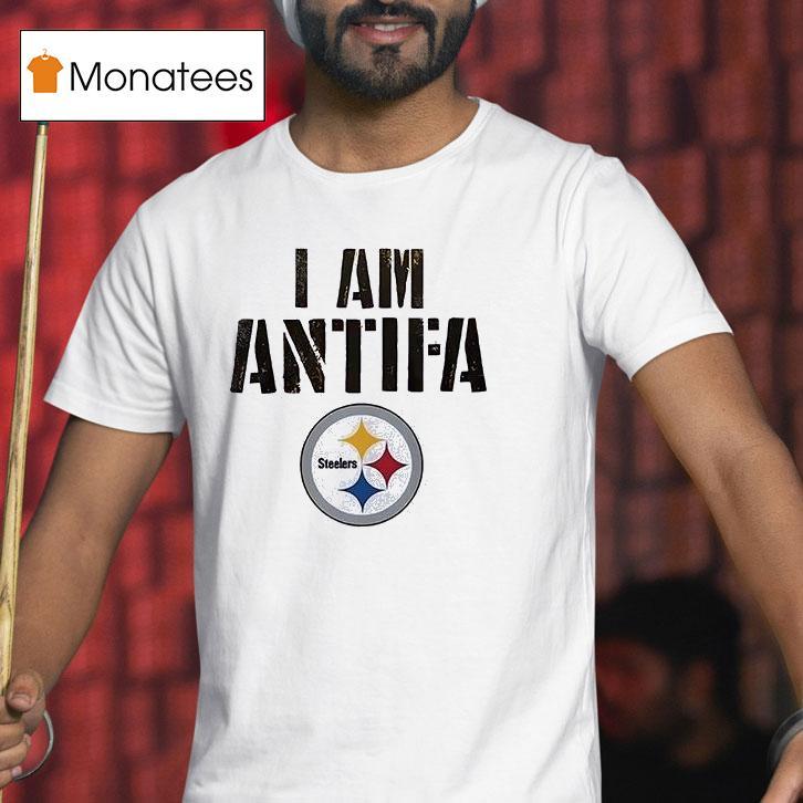 Pittsburgh Slers I Am Antifa Against Fascism T Shirt Pittsburgh Slers I Am Antifa Against Fascism T Shirt