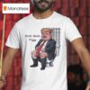 Quiet Quiet Piggy Political Cartoon Trump Toile T Shirt