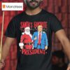 Santa S Favorite President Santa Trump Dance Christmas Ligh T Shirt