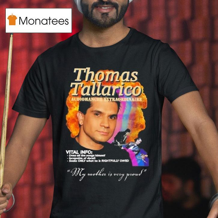 Sean Bell Thomas Tallarico Audiomancer Extraordinaire T Shirt Sean Bell Thomas Tallarico Audiomancer Extraordinaire T Shirt