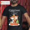 Snoopy And Charlie Brown The Peanuts X Chicago Bears Merry Christmas Begins With Chris T Shirt