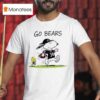 Snoopy And Woodstock Go Bears Chicago Bears Football Cartoon T Shirt
