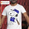 Snoopy Toronto Blue Jays X The Peanuts Fan Mlb T Shirt