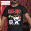 Snoopy Woodstock Cowboys Toronto Blue Jays Makes Me Drink T Shirt