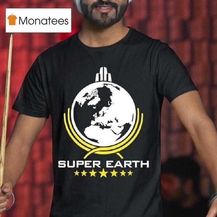 Super Earth T Shirt Super Earth T Shirt