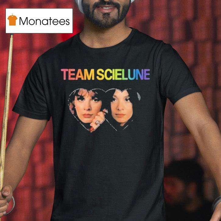 Team Scielune Heart Rainbow T Shirt Team Scielune Heart Rainbow T Shirt