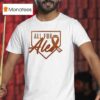Texas Longhorns All For Alex Logo T Shirt