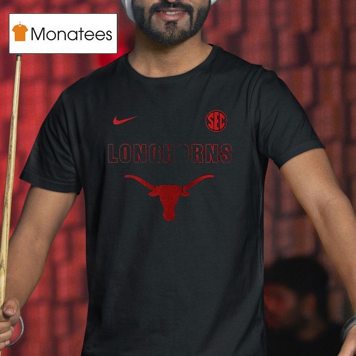 Texas Longhorns X Stranger Things Sec Championship Logo T Shirt Texas Longhorns X Stranger Things Sec Championship Logo T Shirt