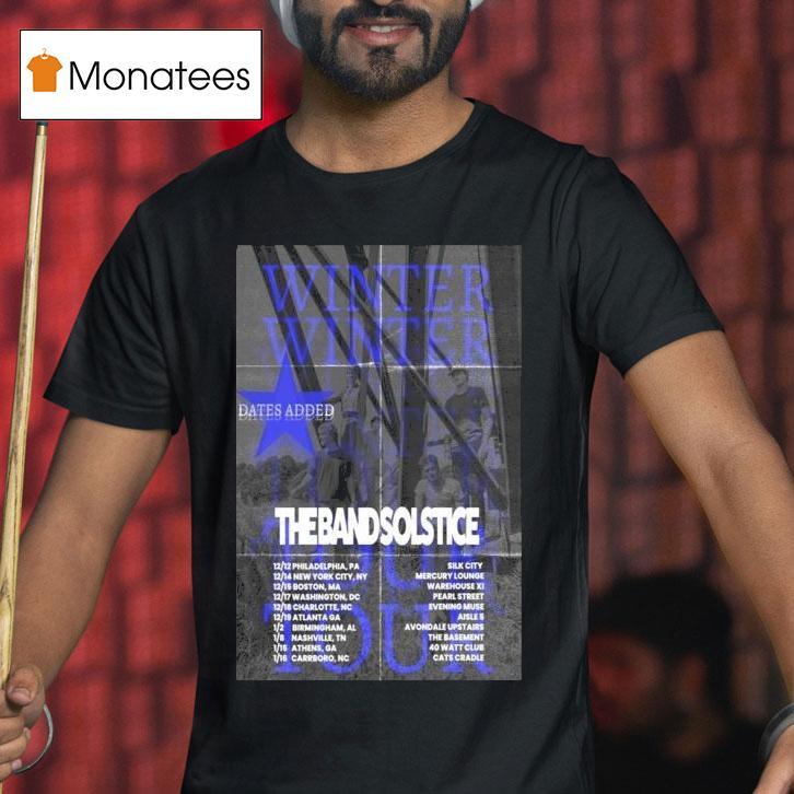 The Band Solstice Winter Tour T Shirt The Band Solstice Winter Tour T Shirt