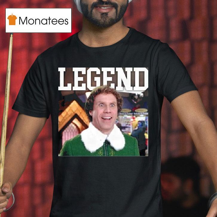 The Buddy The Elf Legend Merry Christmas T Shirt The Buddy The Elf Legend Merry Christmas T Shirt