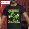 The Grinch Christmas Skibidi Rizzmas Holiday Hands T Shirt