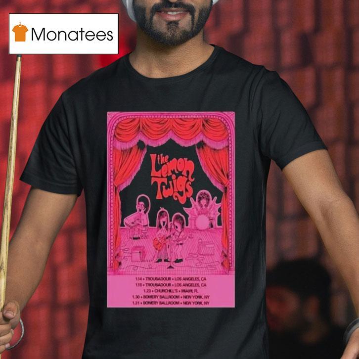 The Lemon Twigs Us Tour Dates T Shirt The Lemon Twigs Us Tour Dates T Shirt