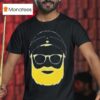 The Letterman Dave With Beard Beanie T Shirt