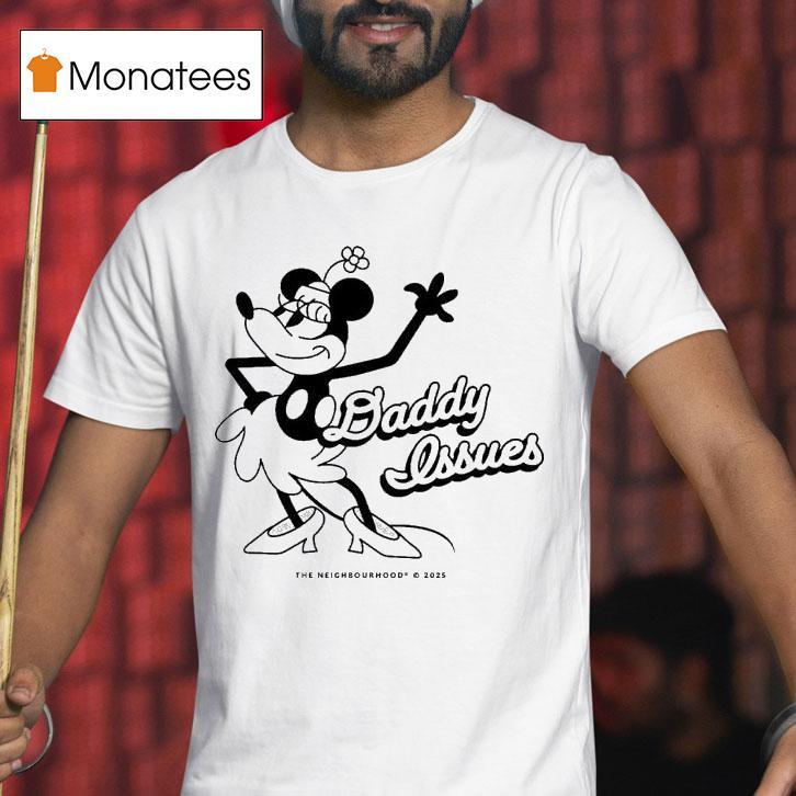 The Neighbourhood Minnie Mouse Daddy Issues T Shirt The Neighbourhood Minnie Mouse Daddy Issues T Shirt