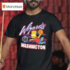 The Simpsons Bart X Washington Wizards T Shirt