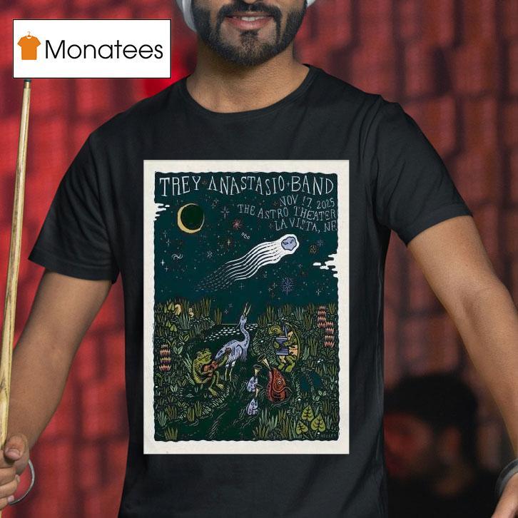 Trey Anastasio Band November In La Vista Ne T Shirt Trey Anastasio Band November In La Vista Ne T Shirt