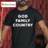 Turning Point Usa God Family Country T Shirt