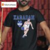 Uconn Basketball Alex Karaban Name Pose T Shirt