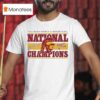 Usc Trojans Women Of Troy Ncaa Women S Basketball National Champions T Shirt