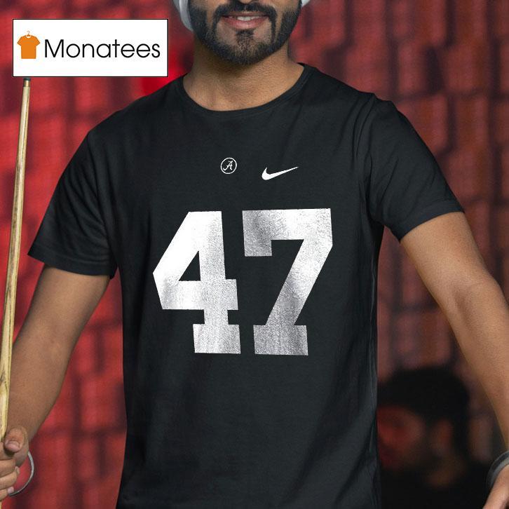 Woodrow Lowe X Alabama Crimson Tide In Memory Signature Name And Number T Shirt Woodrow Lowe X Alabama Crimson Tide In Memory Signature Name And Number T Shirt