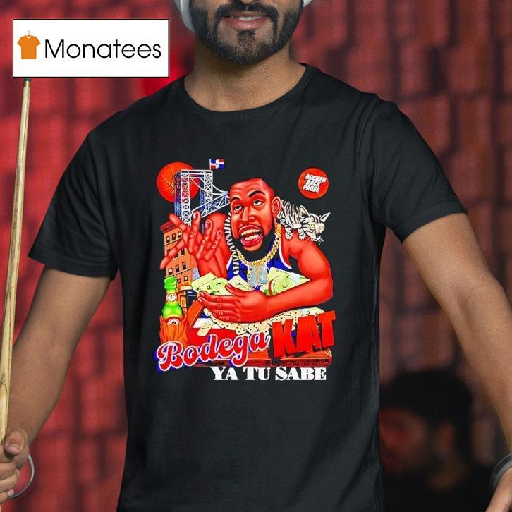 Ya Tu Sabe Bodega Kat New York Knicks Bocker Back Pages T Shirt Ya Tu Sabe Bodega Kat New York Knicks Bocker Back Pages T Shirt