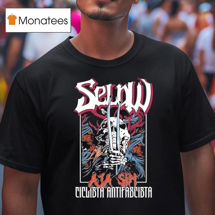 Aja Sih Swedish Sister Sin Antifascist Cyclis T Shirt Aja Sih Swedish Sister Sin Antifascist Cyclis T Shirt