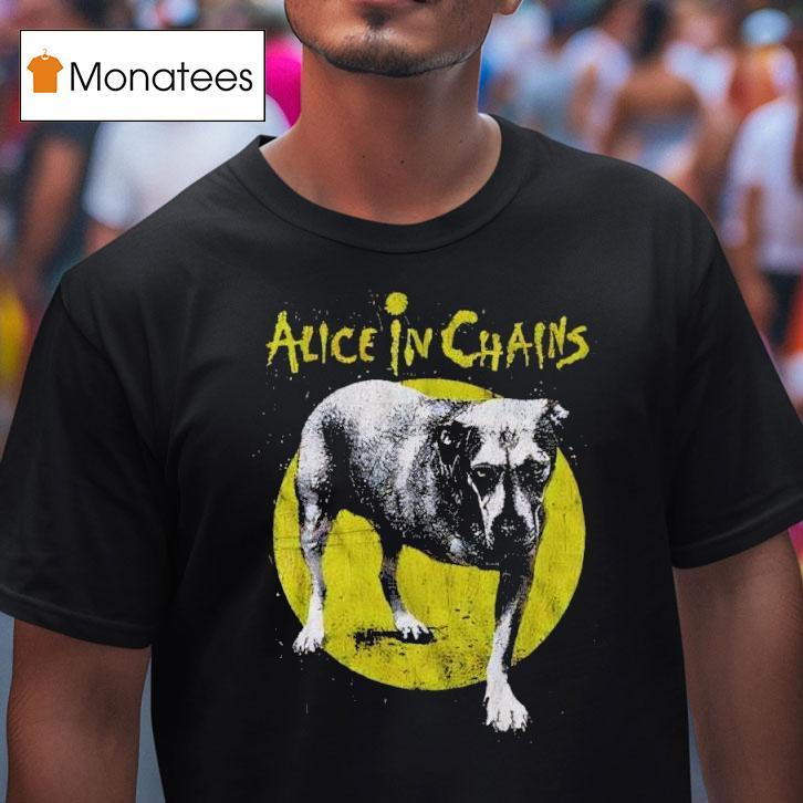 Alice In Chains Three Legged Dog Graphic T Shirt Alice In Chains Three Legged Dog Graphic T Shirt