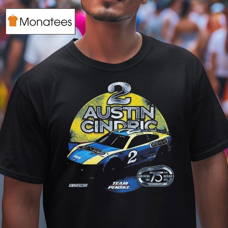Austin Cindric Team Penske Royal Freightliner Car T Shirt Austin Cindric Team Penske Royal Freightliner Car T Shirt