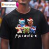 Baby Yoda Stitch Groot Toothless Gizmo Friends Christmas T Shirt