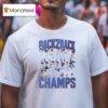 Back Back Champs Los Angeles Dodgers Team T Shirt