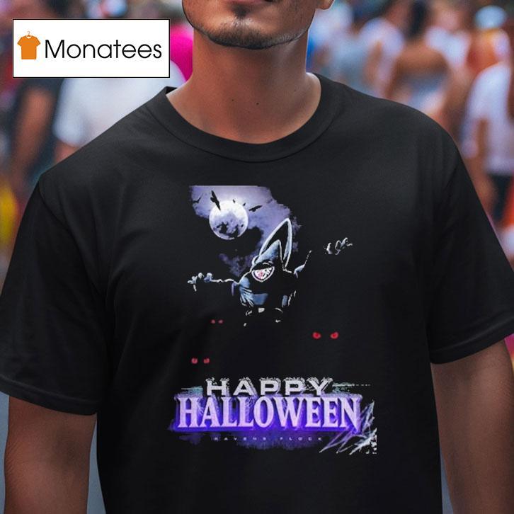 Baltimore Ravens Happy Halloween T Shirt Baltimore Ravens Happy Halloween T Shirt