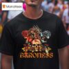 Baroness Pheasants Skull Eagles T Shirt