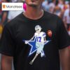 Brandon Aubrey Dallas Cowboys Skeleton T Shirt