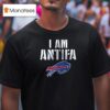 Buffalo Bills I Am Antifa Against Fascism T Shirt